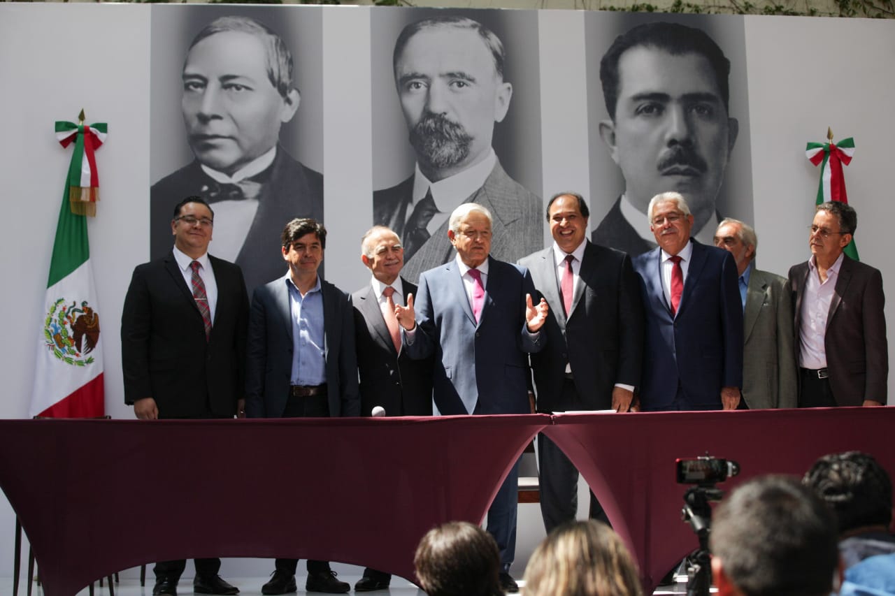 El equipo más cercano a López Obrador en la Oficina de Presidencia/Omar Franco.