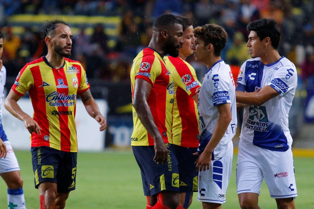 Jugadores de Morelia y Pachuca (imago7)