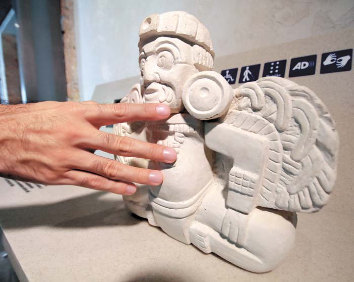 Los museos cuentan con rampas para sillas de ruedas y andaderas.