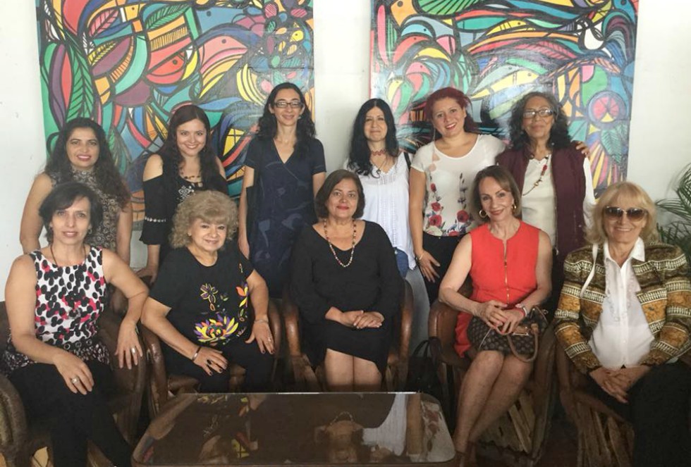 Algunas de las escritoras participantes en la muestra. (Cortesía)
