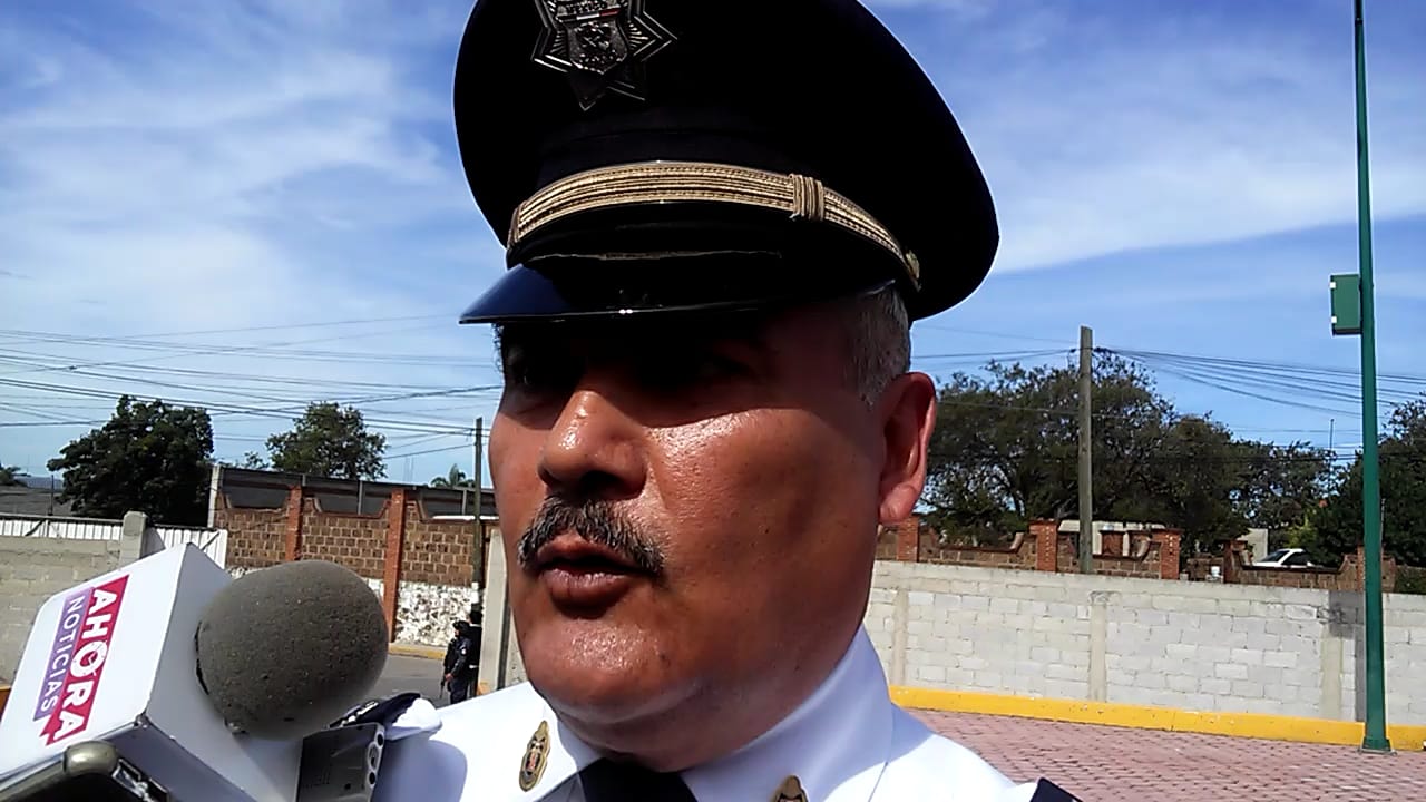 El Jefe del Sexto  Agrupamiento GPF,  Raúl Campos Espinosa, anunció evaluación criminal en Tlaxcala. (Adolfo Tenahua)