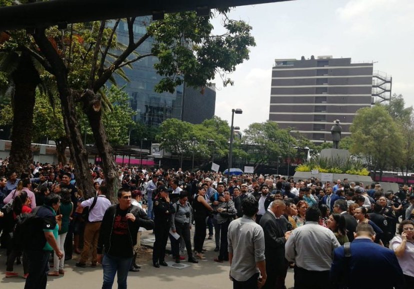 La SSP informó que no se registran daños tras el sismo. (Twitter @SSP_CDMX)