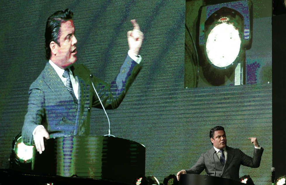 Aristóteles Sandoval en la ceremonia del CCIJ (Especial)