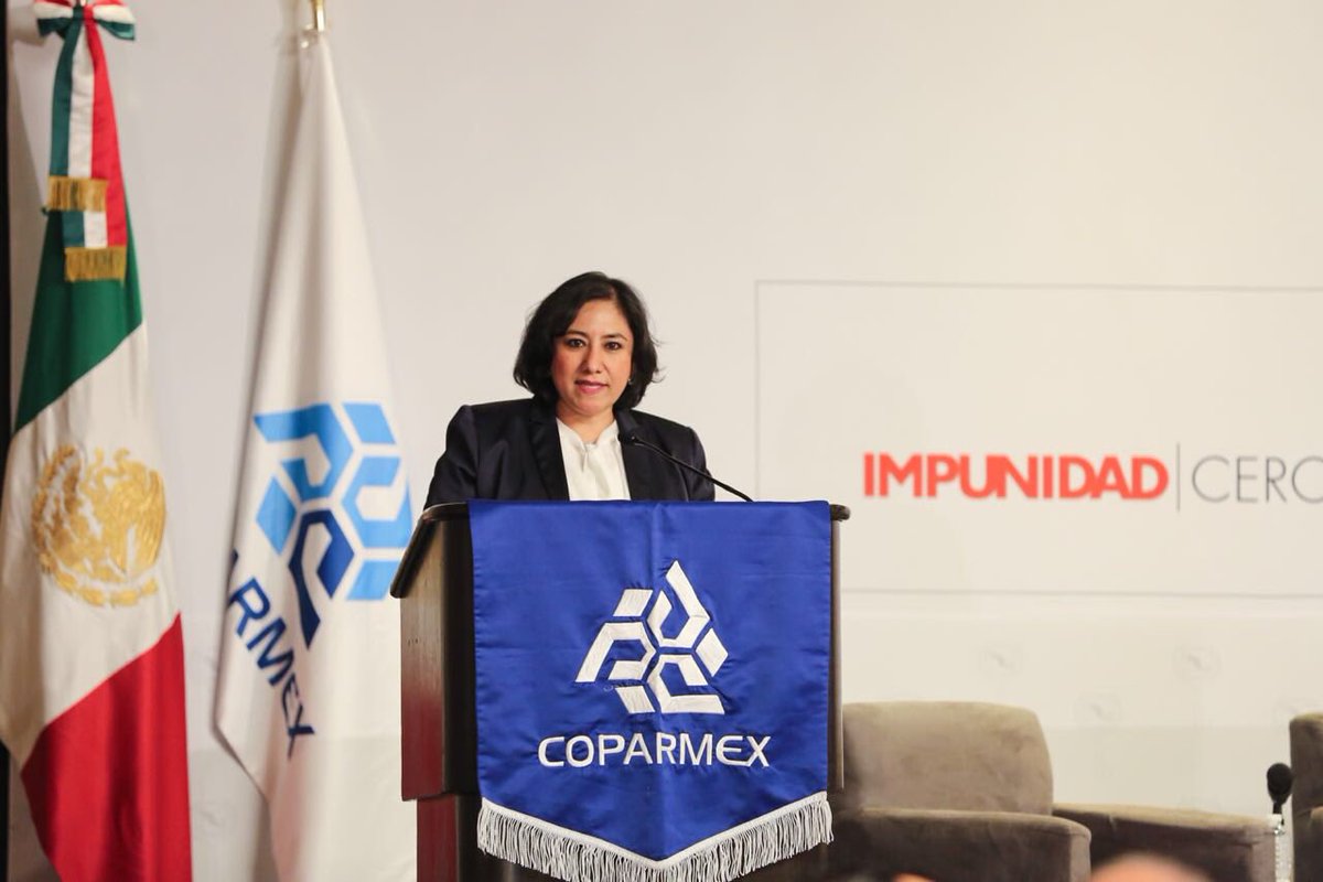 La próxima secretaria de la Función Pública, Irma Sandoval Ballesteros.