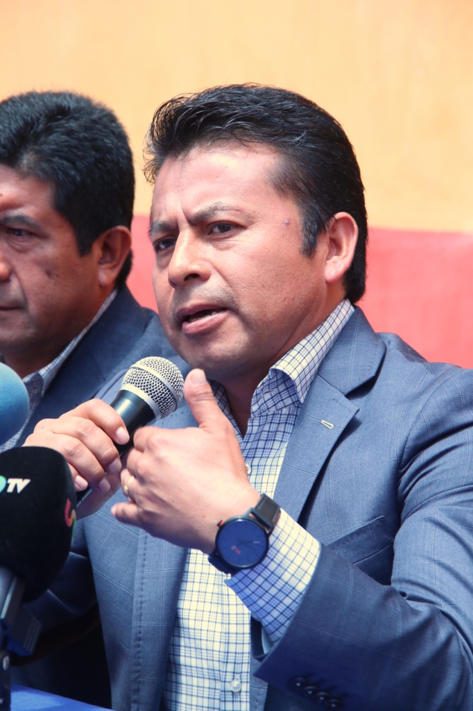 Leoncio Paisano,  presidente municipal de San Andrés Cholula (Agencia Enfoque)