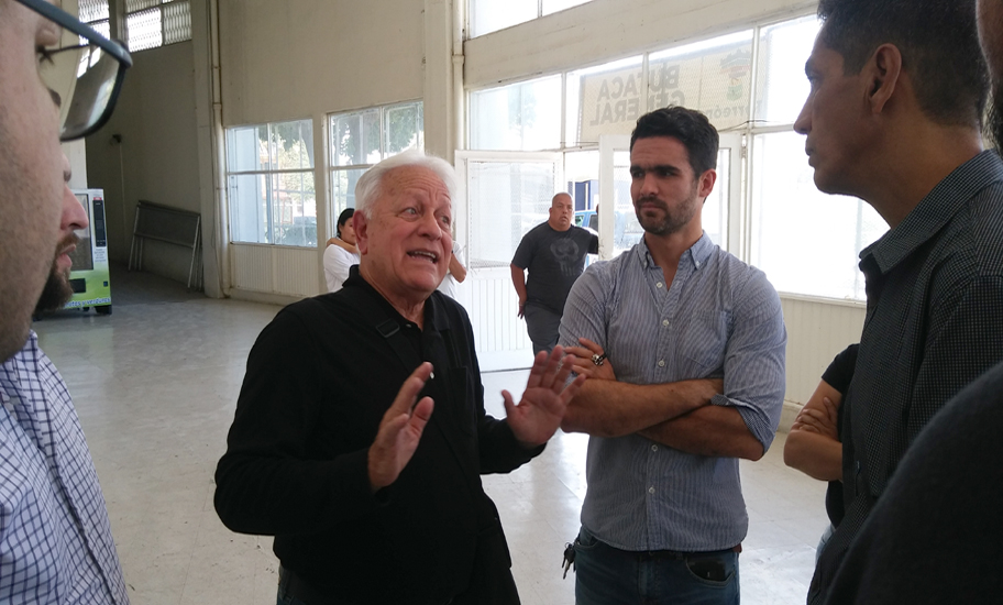 Óscar de Rojas, asesor técnico de la Liga Nacional de Baloncesto Profesional (LNBP).