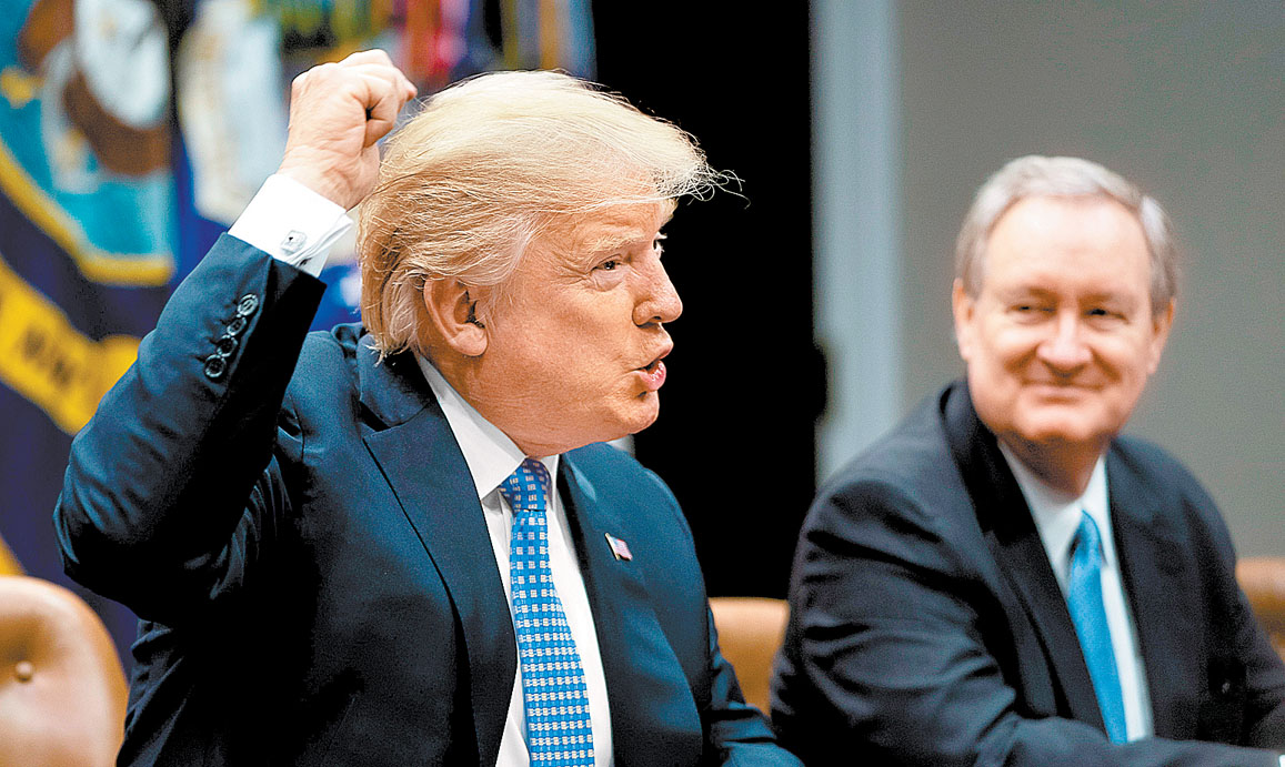 Según la prensa de EU, el dueño de “National Enquirer” pactó inmunidad para revelar pagos realizados por el magnate. (Jim Lo Escalzo/EFE)