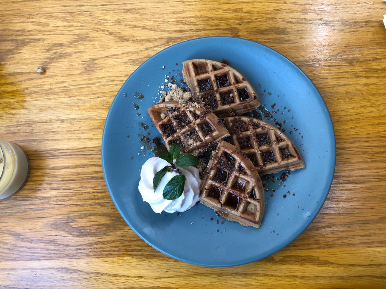 Hay una gran variedad de waffles tanto dulces como salados. (Mariana R. Fomperosa)
