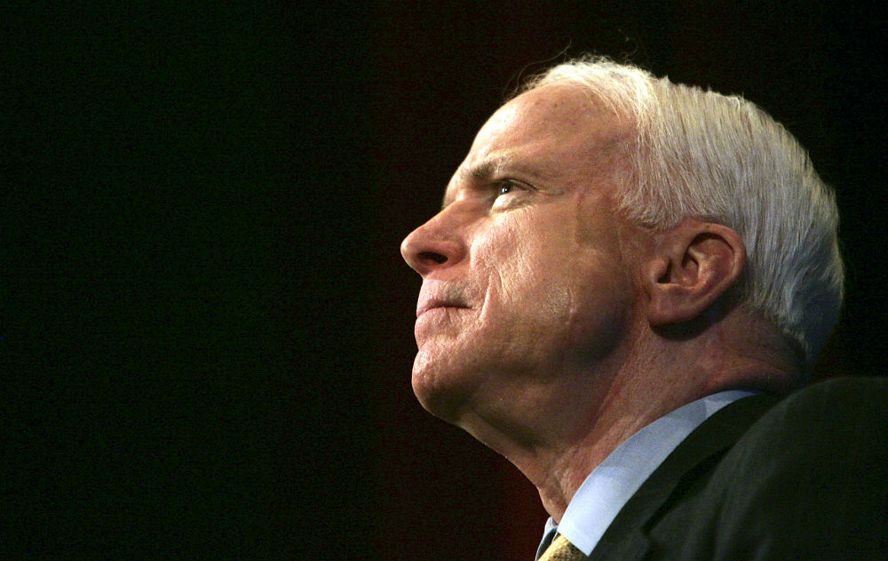 John McCain falleció a los 81 años. (AFP)