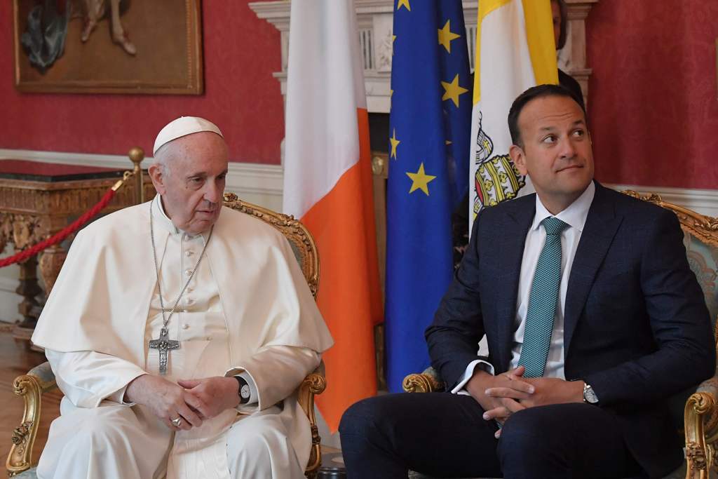 Leo Varadkar pidió justicia para las víctimas de abuso sexual. (AFP)