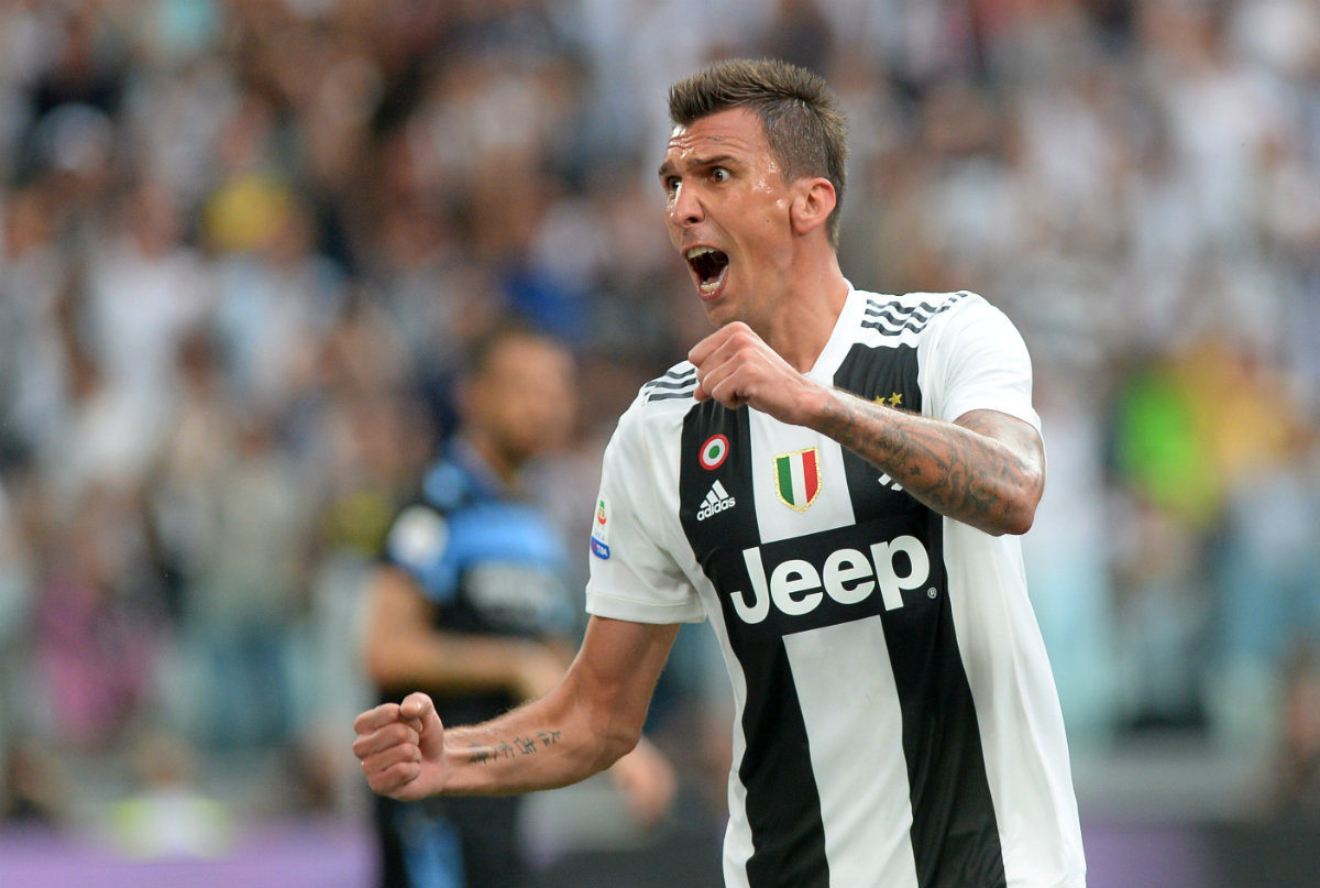 Mario Mandzukic en festejo de gol (Reuters)