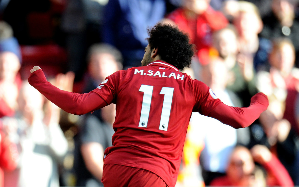 Mohamed Salah, delantero del Liverpool (Reuters)