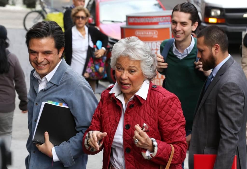 Olga Sánchez Cordero dijo que Maury sera subsecretaria de Desarrollo Democrático, Participación Social y Asuntos Religiosos. (Octavio Hoyos)