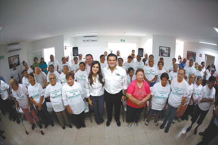 Ahí se atienden a 3 mil adultos mayores, y con la apertura de la sexta casa subirá a 3 mil 500.