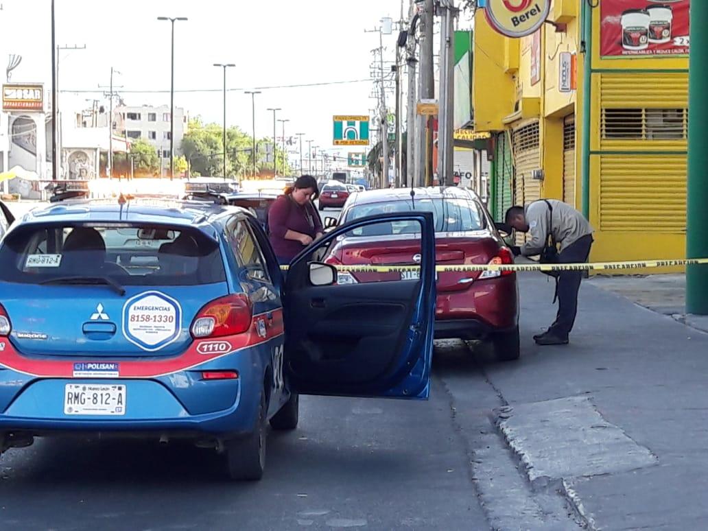 El conductor resultó con una herida en la mano. (Alexandra Amao)