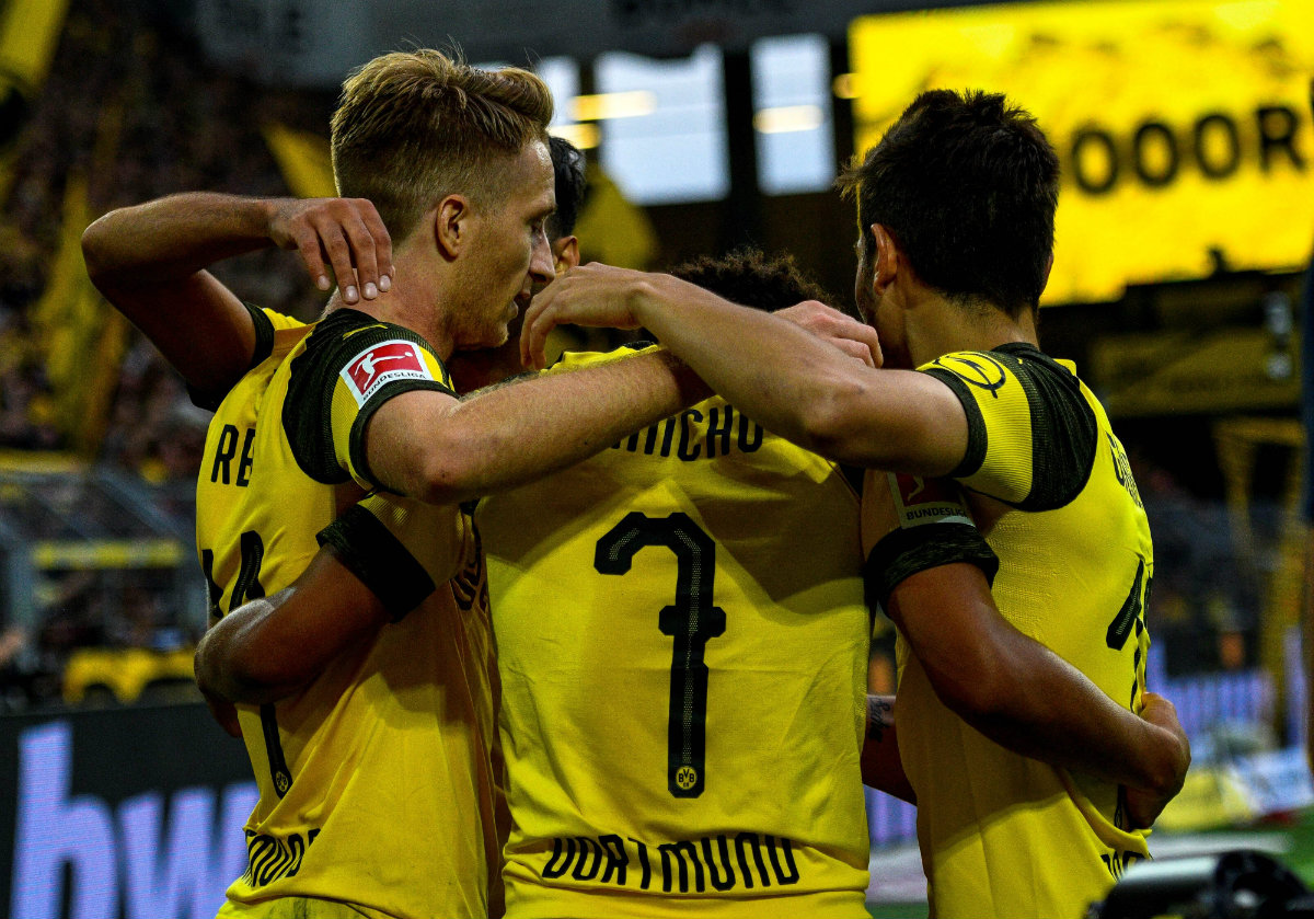 El Dortmund venció al Leipzig (AFP)