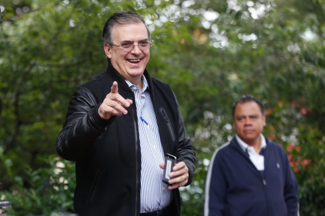 Marcelo Ebrard, propuesto como secretario de Relaciones Exteriores. (Araceli López)