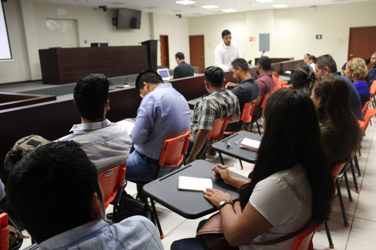 Taller la PGJE en derechos humanos (Cortesía)
