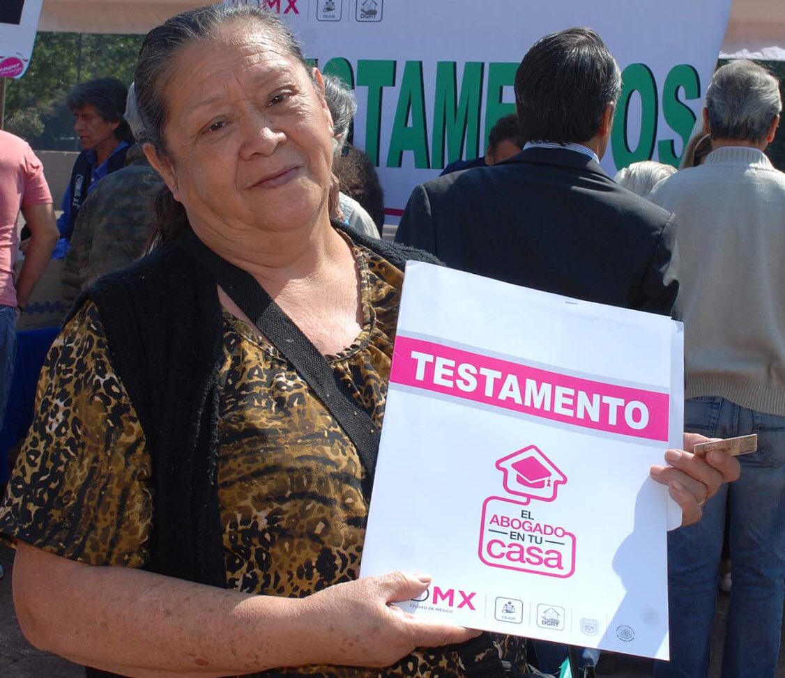 El próximo mes iniciarán los trámites de sucesión que tendrán un costo de 444 pesos para adultos mayores. (Twitter: @VICENTELOPANTZI)