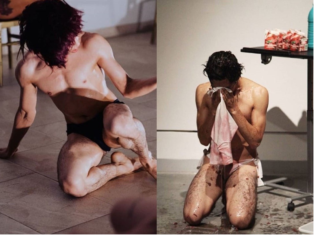 Las obras con las que trabajará el artista fueron realizadas en tres distintas etapas del bailarín. (Tomada de Facebook)