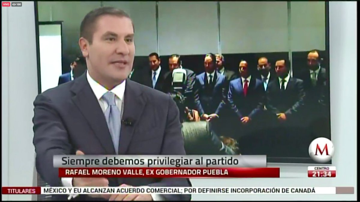 Rafael Moreno Valle aseguró que se sintió traicionado por Ricardo Anaya.