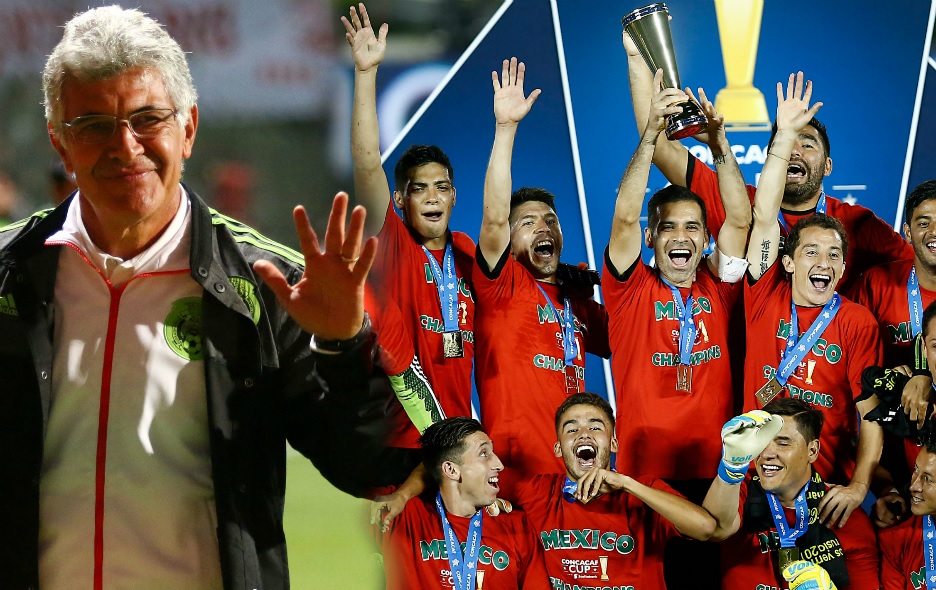 Tuca ganó la Copa Confederaciones con el Tri en 2015 (Imago7)