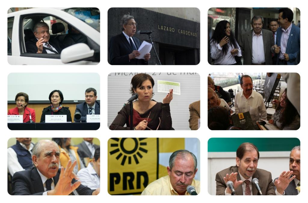 Los ex presidentes del PRD que han renunciado a su militancia