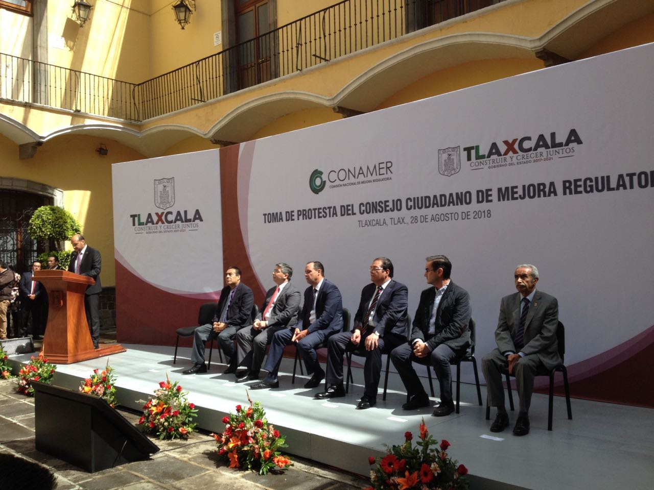Rinde protesta Consejo Ciudadano de Mejora Regulatoria de Tlaxcala (Adolfo Tenahua)