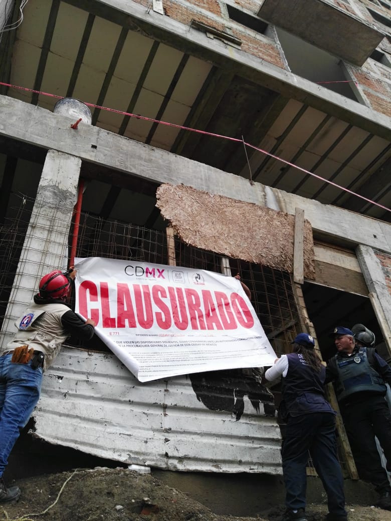La clausura fue porque incumple con el Programa de Desarrollo Urbano en Tlalpan. (Cinthya Sttetin)