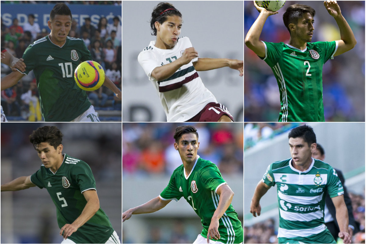 Los debutantes en el Tri mayor del Tuca Ferretti (Imago7 / Mexsport)