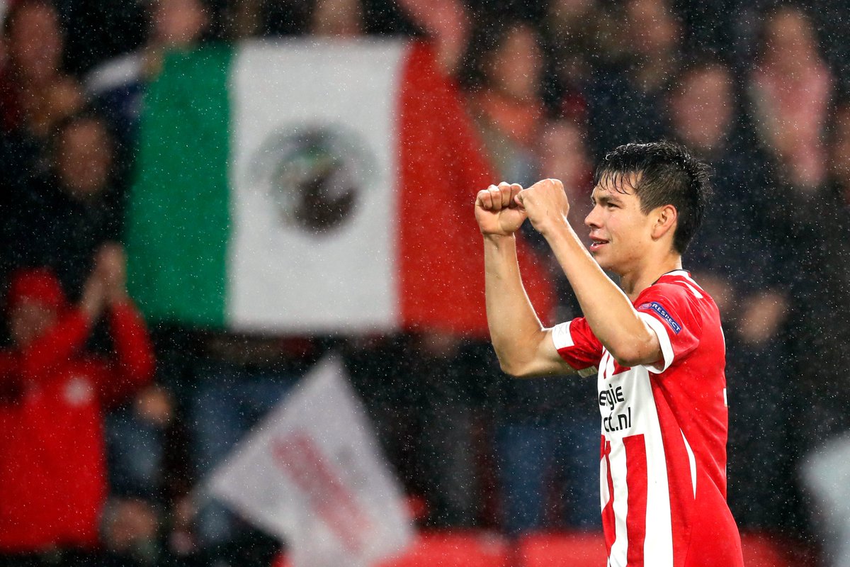 Hirving 'Chucky' Lozano (Twitter @ChampionsLeague)