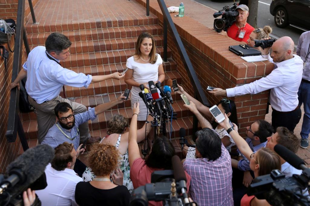 Chrystia Freeland. Reuters