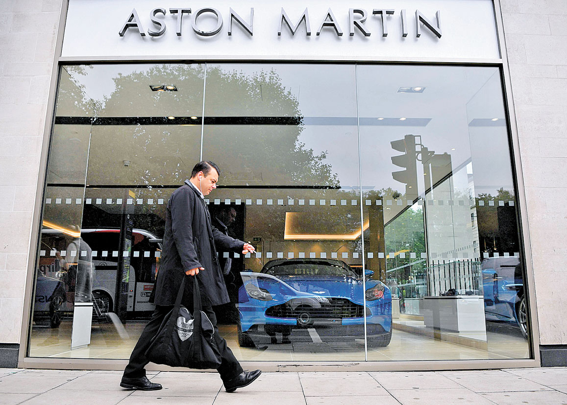 “Este es un momento colosal”, dijo Andy Palmer, jefe de la marca. (AFP)