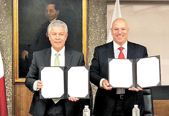 David Penchyna y Alejandro Kuri. (Especial)