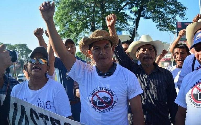 Habitantes de la Cordillera Indígena Tének.