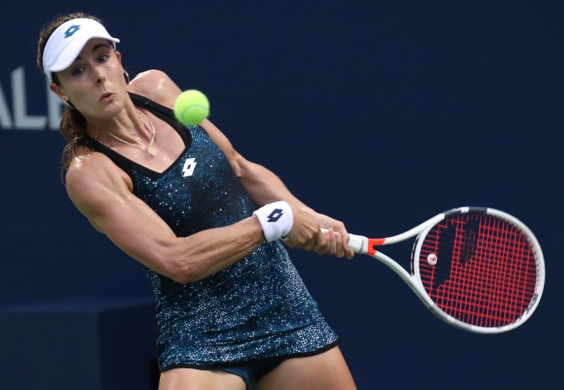 La tenista Alizé Cornet (Reuters)