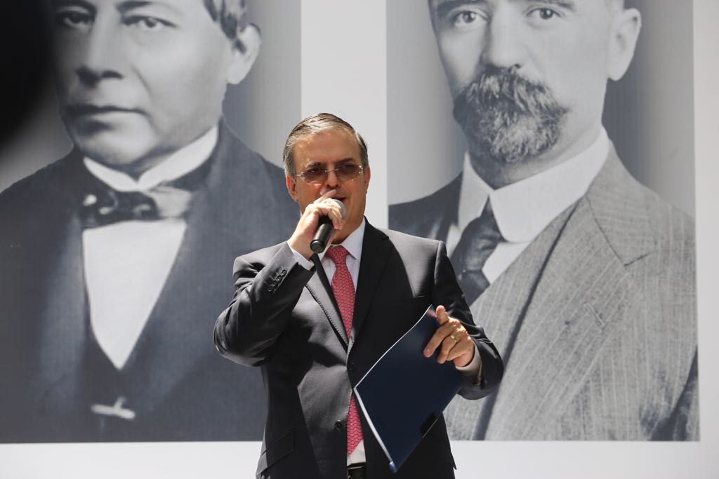 Marcelo Ebrard dijo que los países de Asia está interesados en los proyectos de López Obrador. (Héctor Téllez)