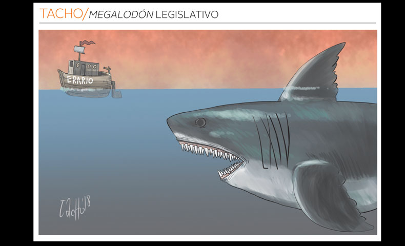 ‘Megalodón’ legislativo.