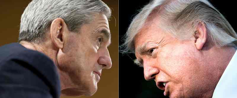 Mueller y Trump.