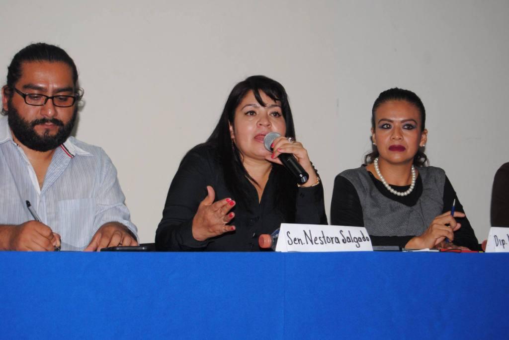 Nestora Salgado pidió atender el llamado de reconciliación de  Andrés Manuel López Obrador. (Rogelio Agustín Esteban)