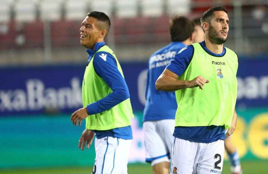 El defensa mexicano Héctor Moreno (@RealSociedad)