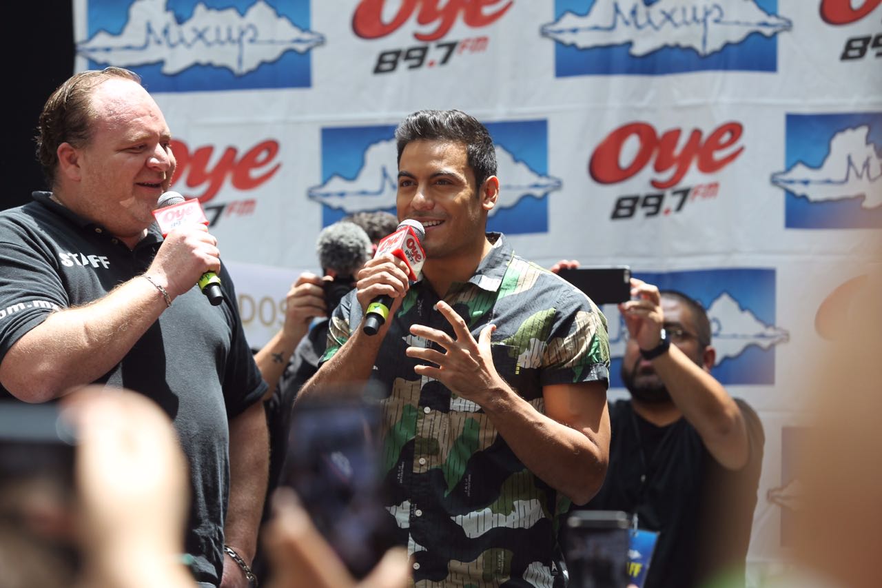 Carlos Rivera está promocionando su nuevo disco 'Guerra'.  (Foto: Édgar Negrete)