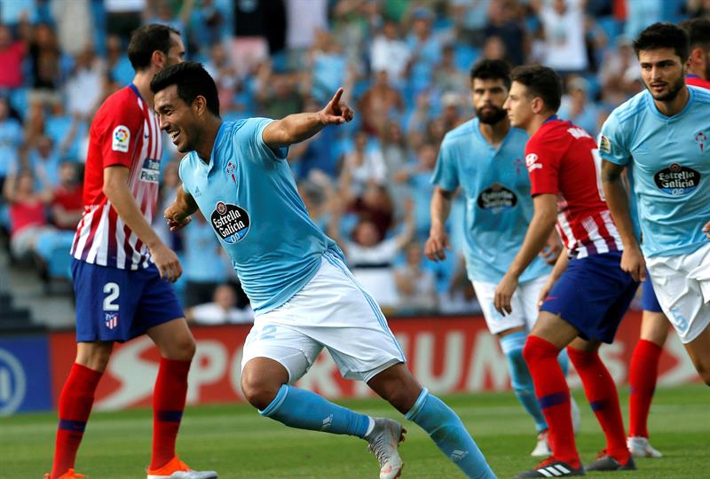 El Celta de Vigo vence 2-0 al Atlético de Madrid (EFE)