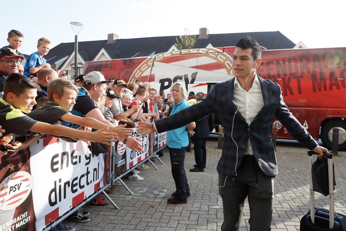El mexicano Hirving Lozano (PSV)
