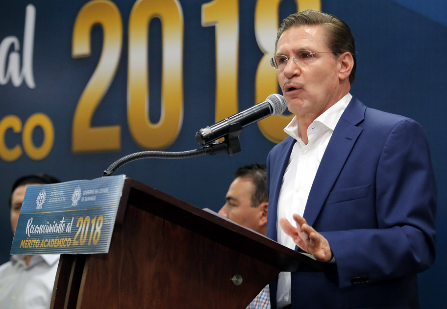 José Rosas Aispuro Torres, gobernador de Durango. (Saúl González)