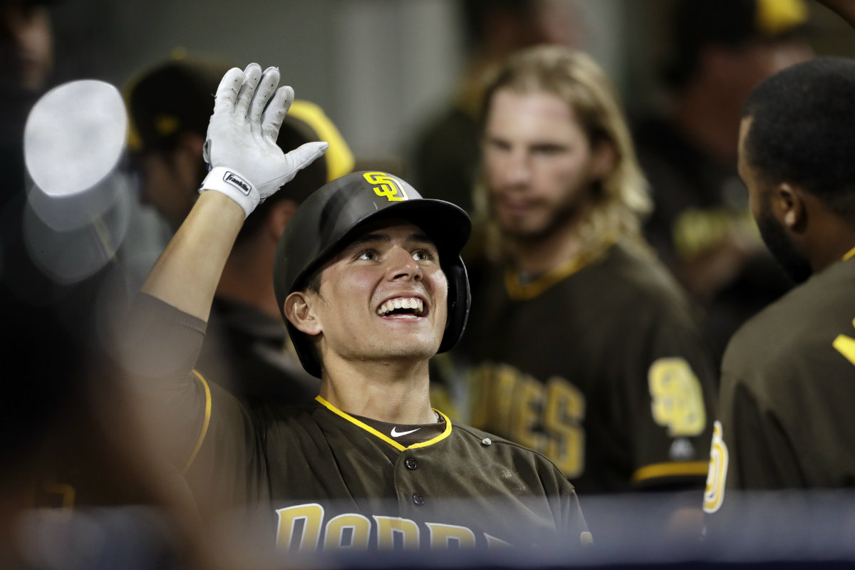 El mexicano Luis Urías pega su primer jonrón en MLB (AP)