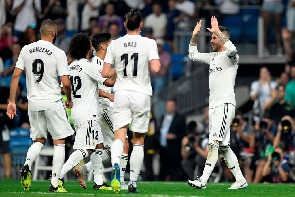 Real Madrid se impuso al Leganés y alcanzó la cima en La Liga (AFP)