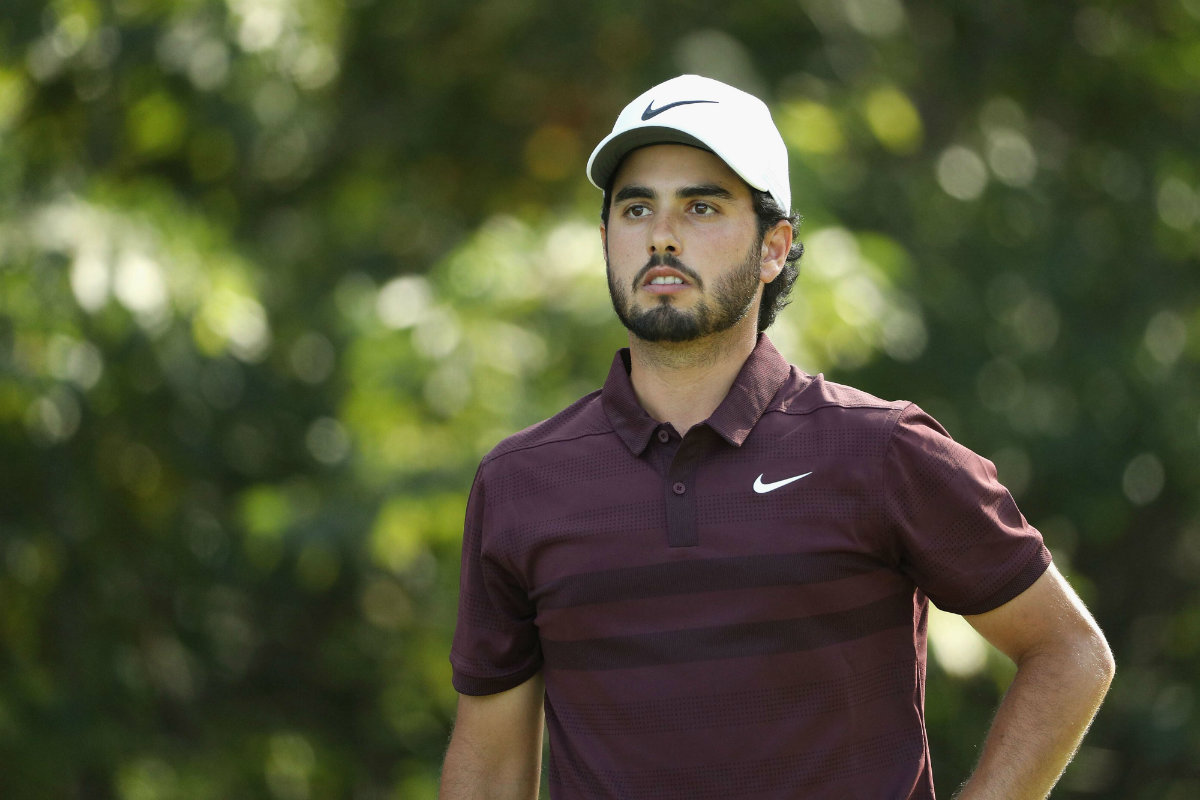 Abraham Ancer, líder del torneo Dell Technologies Championship (AFP)