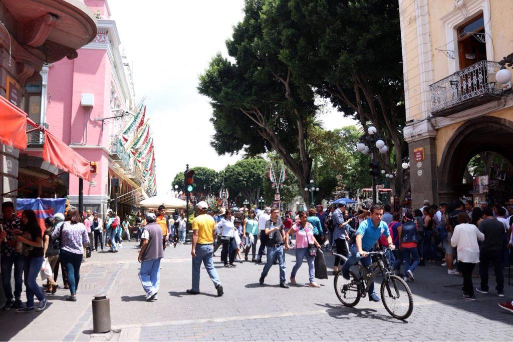 Este domingo 18 mil 765 personas recorrieron las calles del primer cuadro de la ciudad a pie (Especial)