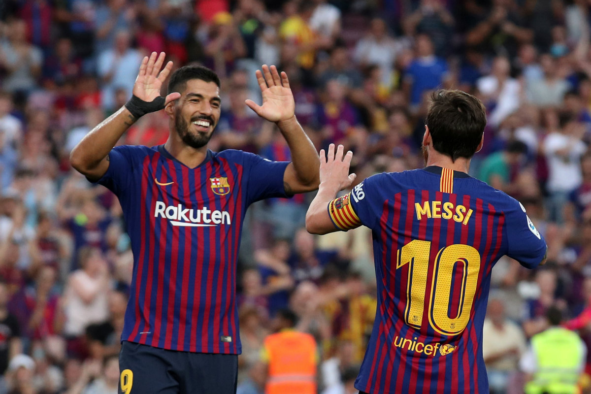 El Barcelona venció por goleada al Huasca (Reuters)